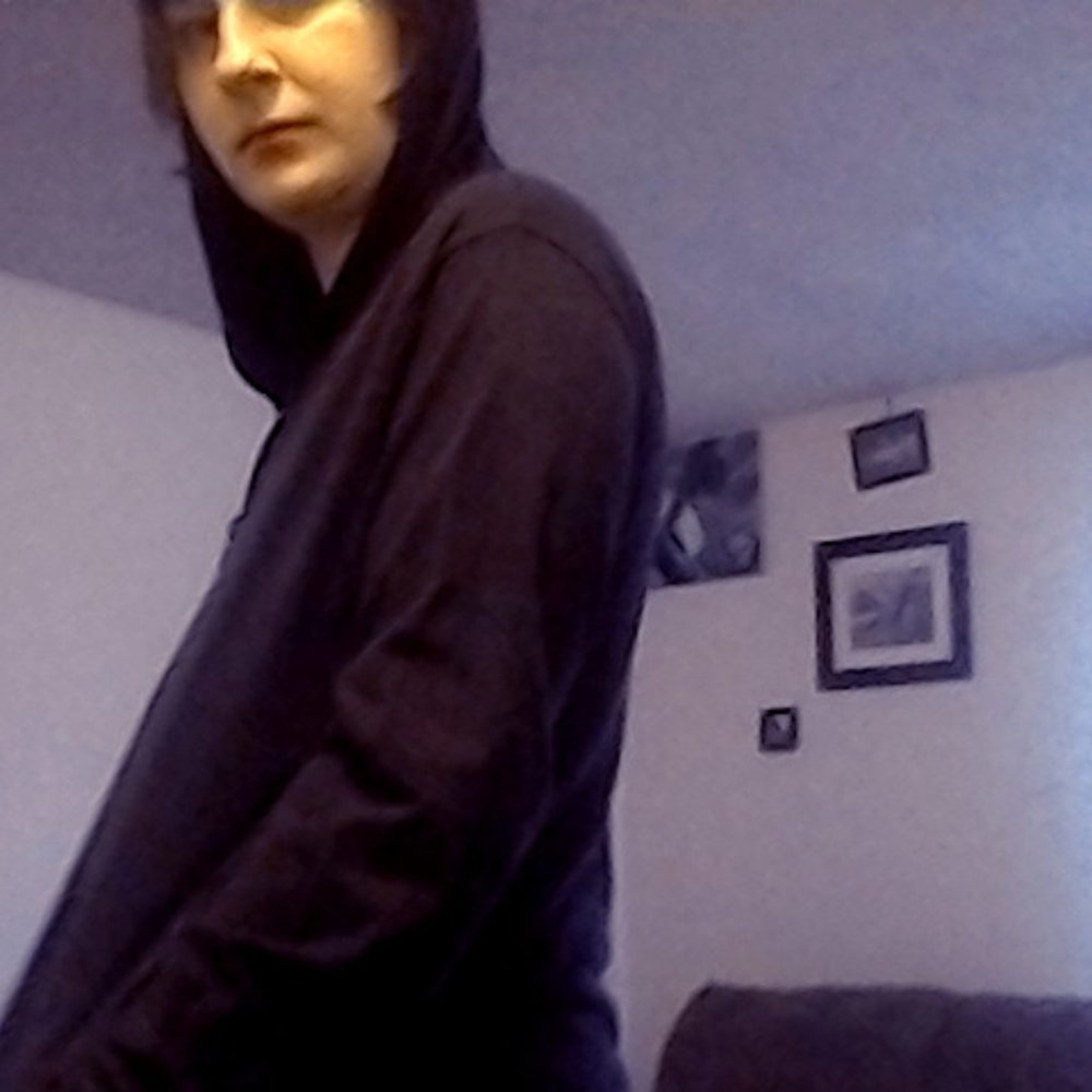Black Hanes hoodie